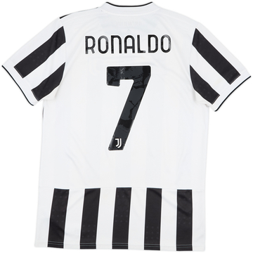 2021-22 Juventus Home Shirt Ronaldo #7 - 6/10 - (M)