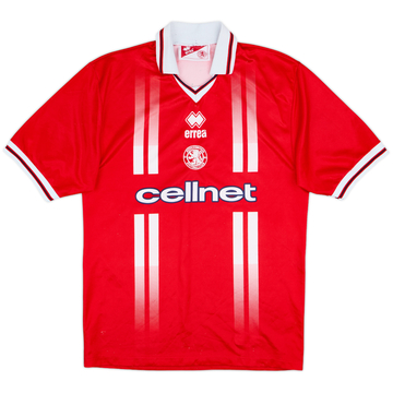 1998-99 Middlesbrough Signed Home Shirt - 7/10 - (S)
