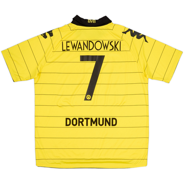 2010-11 Borussia Dortmund Home Shirt Lewandowski #7 - 10/10 - (XXL)