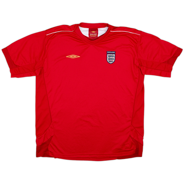 2004-06 England Umbro Training Shirt - 9/10 - (XXL)