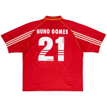 Camiseta de local del Benfica 1998-99 Nuno Gomes #21 - 7/10 - (XL)