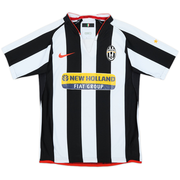2007-08 Juventus Home Shirt #3 - 5/10 - (M.Boys)