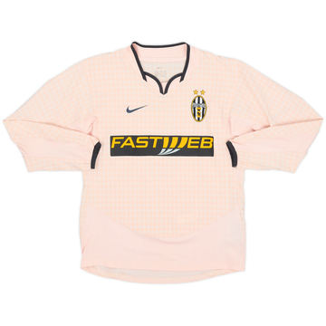 2003-04 Juventus Away L/S Shirt #5 - 7/10 - (S.Boys)