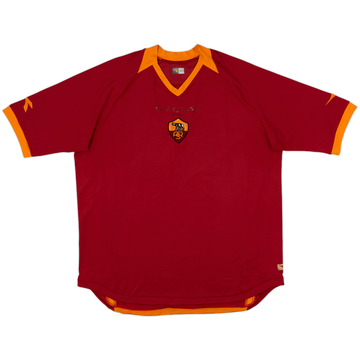 2006-07 Roma Home Shirt - 3/10 - (XL)
