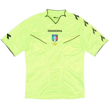 2013-14 Italy Diadora Referee Shirt - 6/10 - (S)