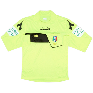 2017-18 Italy Diadora Referee Shirt - 9/10 - (S)