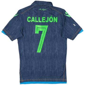 2014-15 Napoli Away Shirt Callejon #7 - 4/10 - (S)