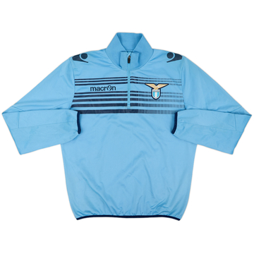 2012-13 Lazio Macron 1/4 Zip Drill Top - 7/10 - (M)