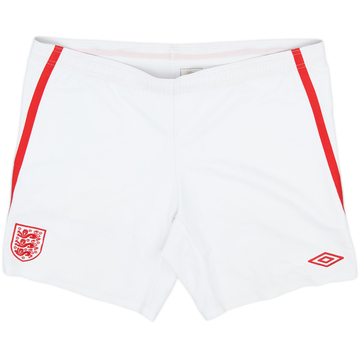 2010-11 England Away Shorts - 4/10 - (L)