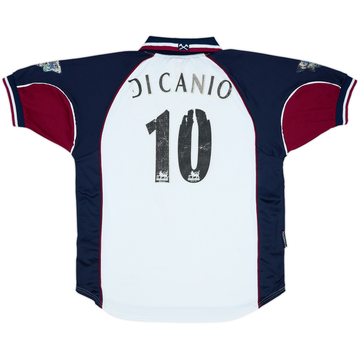 1999-01 West Ham Away Shirt Di Canio #10 - 4/10 - (XL)