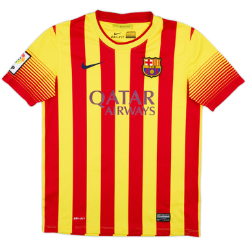 2013-15 Barcelona Away Shirt - 6/10 - (L.Boys)