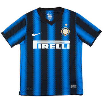 2010-11 Inter Milan Home Shirt - 10/10 - (M.Boys)