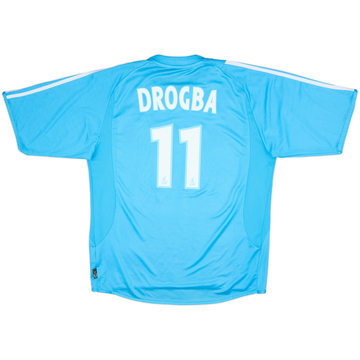 2003-04 Olympique Marseille Away Shirt Drogba #11 - 6/10 - (L)