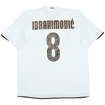 2008-09 Inter Milan Away Shirt Ibrahimovic #8 - 4/10 - (XL)