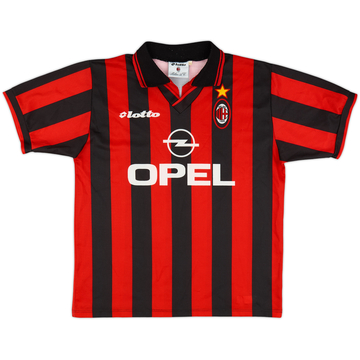 1997-98 AC Milan Home Shirt - 6/10 - (M)