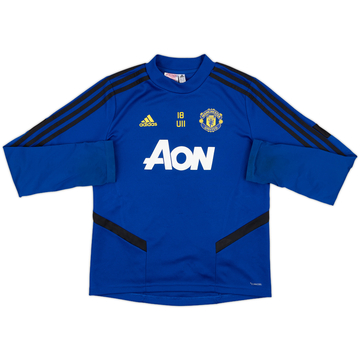 2019-20 Manchester United adidas Drill Top - 7/10 - (M.Boys)