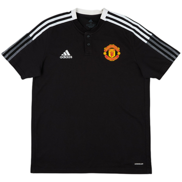 2021-22 Manchester United adidas Polo Shirt - 6/10 - (M)