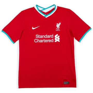 2020-21 Liverpool Home Shirt - 9/10 - (XL.Boys)