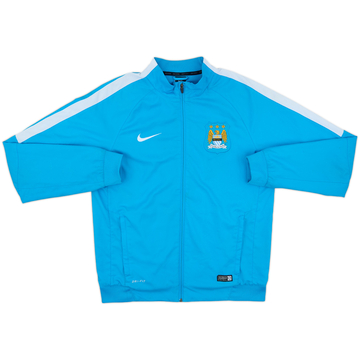 2014-15 Manchester City Nike Track Jacket - 7/10 - (M)