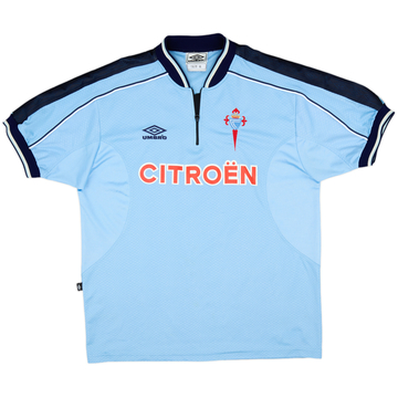 1999-01 Celta Vigo Home Shirt - 8/10 - (XL)