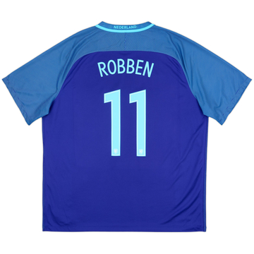 2016 Netherlands Away Shirt Robben #11 - 8/10 - (XXL)