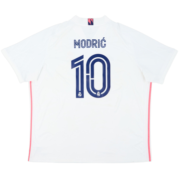 2020-21 Real Madrid Home Shirt Modric #10 - 7/10 - (3XL)