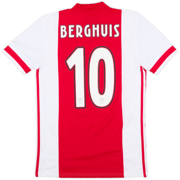 2020-21 Ajax Home Shirt Berghuis #10 - 8/10 - (S)