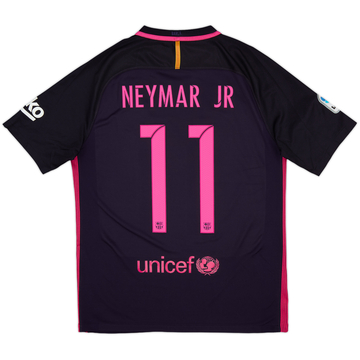 2016-17 Barcelona Away Shirt Neymar Jr #11 - 9/10 - (M)