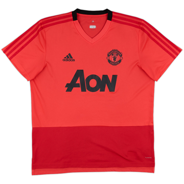 2018-19 Manchester United adidas Training Shirt - 9/10 - (L)