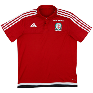 2016-17 Wales adidas Polo Shirt - 6/10 - (L)