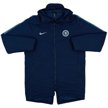 2018-19 Chelsea Nike Padded Bench Coat - 7/10 - (L)