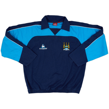 1999-00 Manchester City Le Coq Sportif Drill Top - 8/10 - (M)