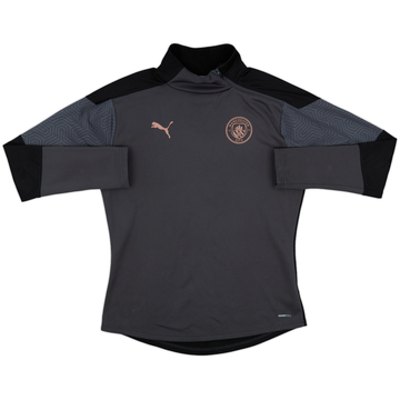 2019-20 Manchester City Puma 1/4 Zip Training Top - 7/10 - (M)