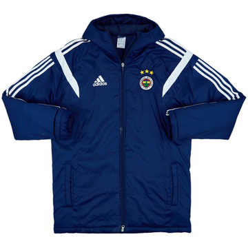 2013-14 Fenerbahce adidas Padded Bench Coat - 6/10 - (M)