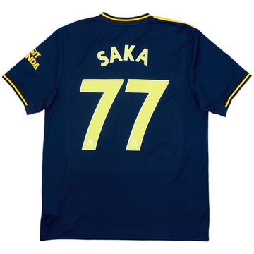 2019-20 Arsenal Third Shirt Saka #77 - 9/10 - (L)