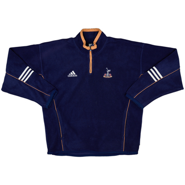 1999-00 Tottenham adidas 1/4 Zip Fleece Top - 7/10 - (XL)