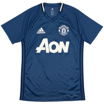 2016-17 Manchester United adizero Training Shirt - 8/10 - (S)