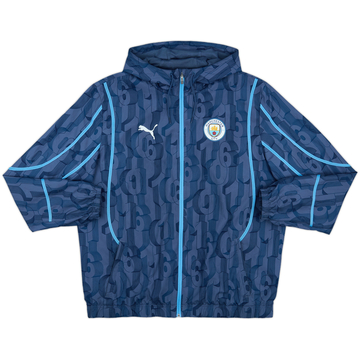 2023-24 Manchester City Puma Hooded Track Jacket - 8/10 - (XL)