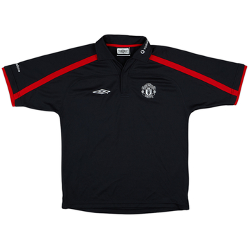 2000-01 Manchester United Umbro Polo Shirt - 10/10 - (S)