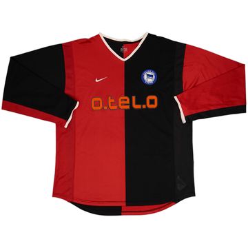 2001-02 Hertha Berlin Away L/S Shirt - 6/10 - (XL)
