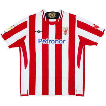 Camiseta de local del Athletic Bilbao 2009-10 - 7/10 - (XL)