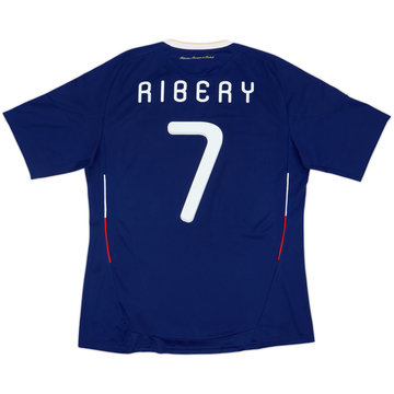 2009-10 France Home Shirt Ribery #7 - 6/10 - (L)