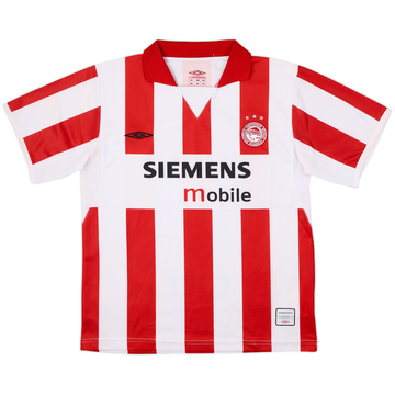 2004-05 Olympiakos Home Shirt - 6/10 - (XL.Boys)