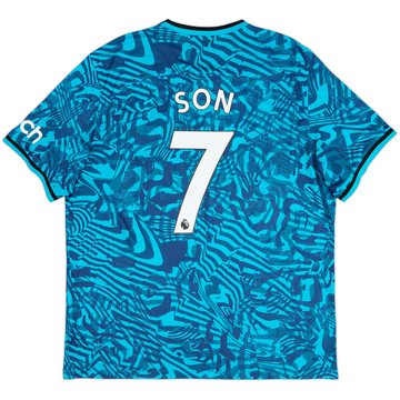 2022-23 Tottenham Third Shirt Son #7 - 9/10 - (XXL)