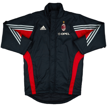 2003-04 AC Milan adidas Hooded Track Jacket - 5/10 - (M)