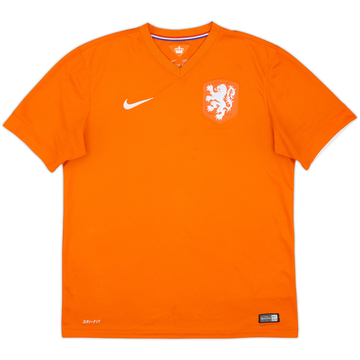 2014-15 Netherlands Home Shirt - 8/10 - (L)