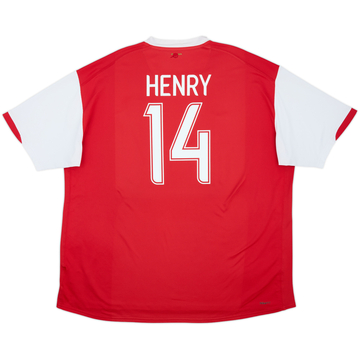 Camiseta de local del Arsenal 2006-08 Henry #14 - 6/10 - (3XL)