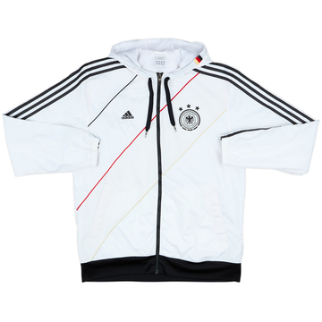 2012-13 Germany adidas Hooded Track Jacket - 6/10 - (M)