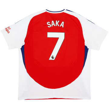 Camiseta de local del Arsenal 2024-25 Saka #7 - 8/10 - (XXL)