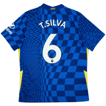 2021-22 Chelsea Home Shirt T.Silva #6 - 8/10 - (L)